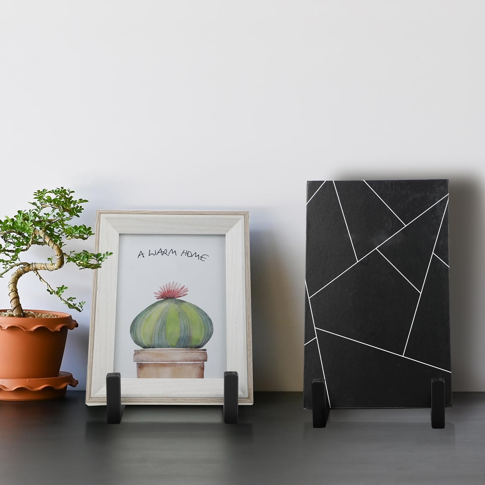 Amazon.co.jp: 2個 8インチ メタルディスプレートスタンド マット