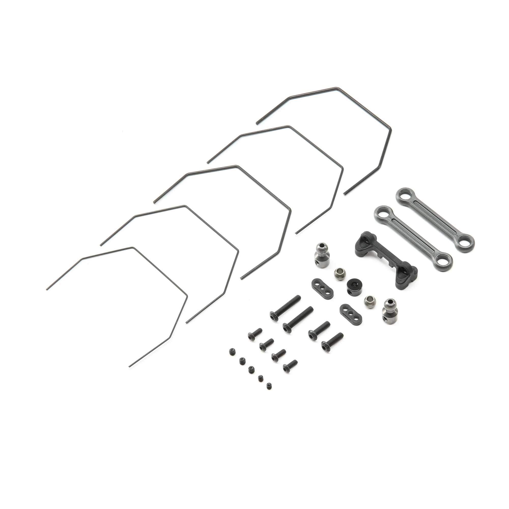 TEAM LOSI RACING334040 Rear Sway Bar Set Laydown: 22 4.0