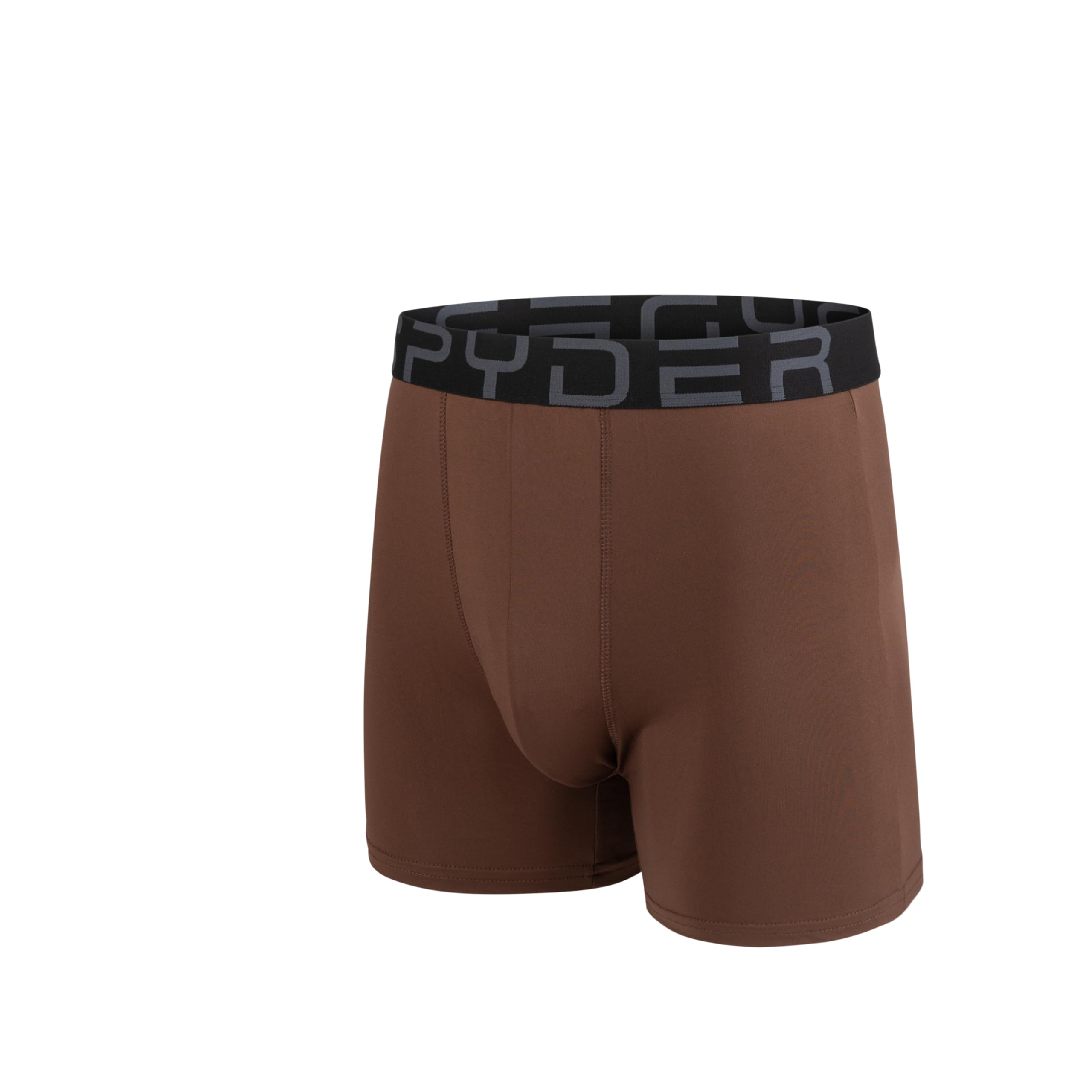 Spyder Calzoncillos tipo bóxer para hombre, paquete de 5 calzoncillos tipo bóxer de poliéster y elastano