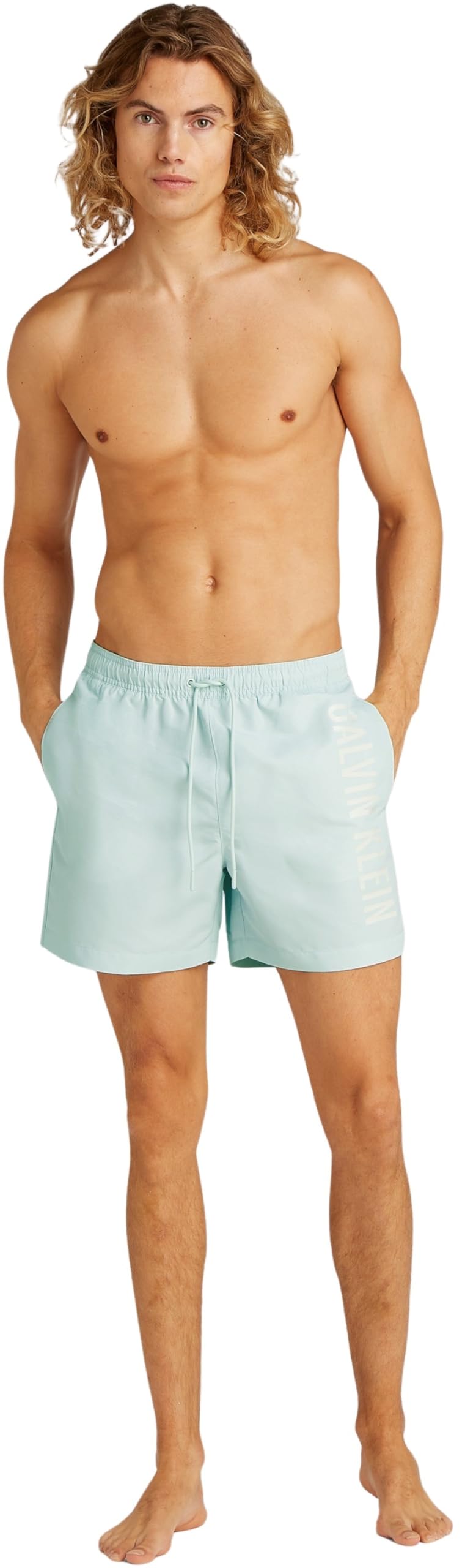 Calvin Klein Bañador Hombre Medium Drawstring con Logotipo