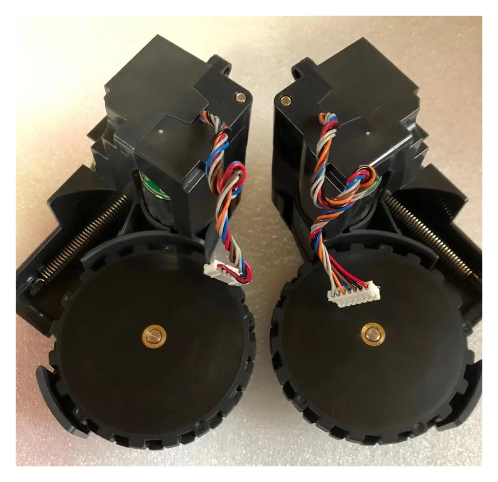 Ruota motrice for aspirapolvere Robot (Sinistra e Destra), Compatibile con Roborock S6, S61 e S65, Ruote di Ricambio for passeggini