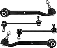 Vista 275 de Detroit Axle - 4 brazos de control de extremo delantero para Nissan Frontier Xterra 2000-2004 Brazos de control inferior y superior con rótulas