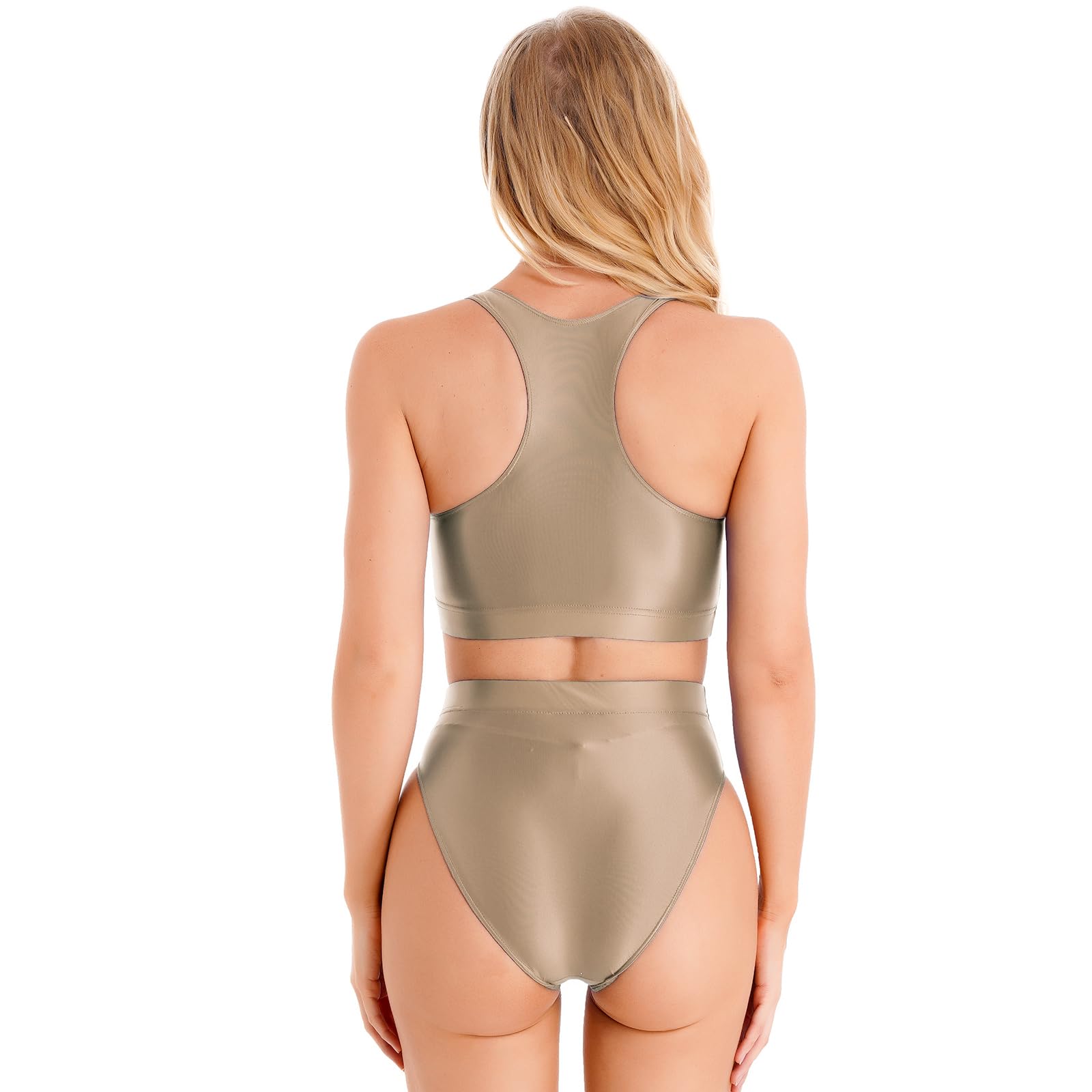Lingerie Donne Sexy Brep A Due Pezzi di Costumi da Bagno Uccut A Maniche Canotte Senza Maniche