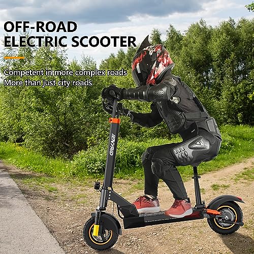 Electric Scooter For Adults,Electric Scooter With Seat,800W Folding E Scooter Commuter,10 Inch Air Tire,Max 31 Miles 28 Mph #TOP2