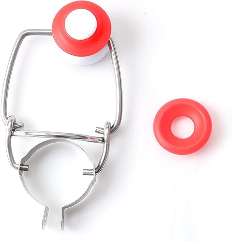 Miniatura 7 de FERRODAY 30 juntas de silicona para EZ Cap Red Washers Swing Flip Top Botella Tapa Junta Hogar Cerveza Soda Botella Sello Swing Top Botella Junta