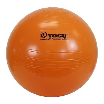 TOGU 30-4011 Powerball Premium ABS, 55 cm 22", 22" Height, 22" Width, 22" Length, Orange