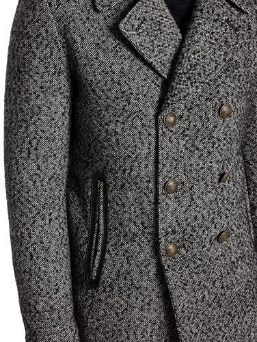 John Varvatos Men's Harden Peacoat2