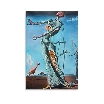 サルバドール・ダリ『燃えるキリン』フィギュア Amazon.co.jp: アートショップ フォームス サルバドール ダリ