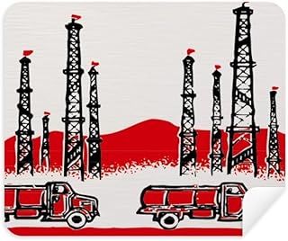 Car Mountain Tower Chinese Revolution Cleaning Cloth Screen Cleaner 2pcs Suede Fabric