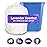 CCLINERS 2.6 Gallon Lavender Scented Trash Bags (200 Count) White 2 Gallon Trash Bags Small Bathroom Wastebasket Bags Can Liners for Home Office Bins, 200 Bags