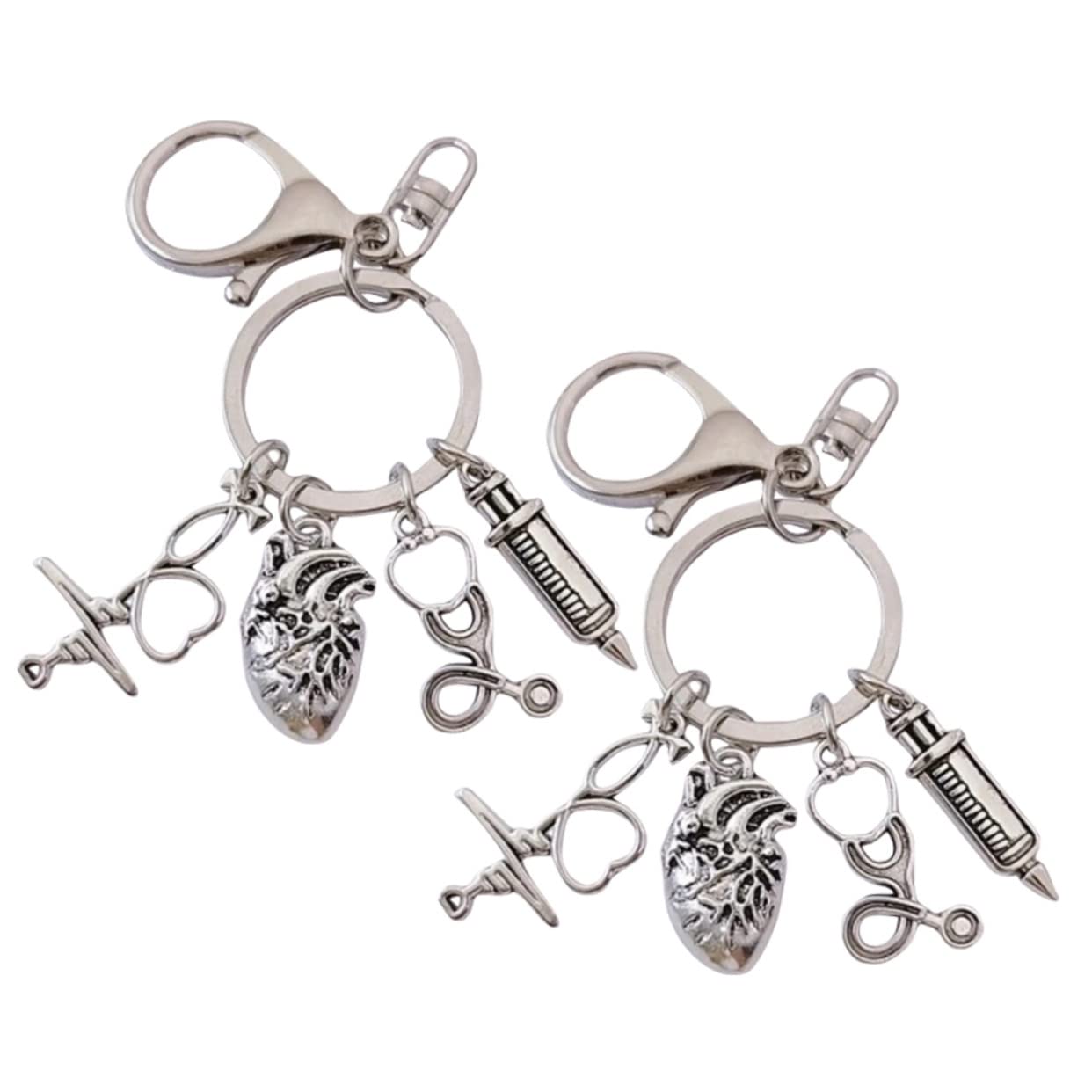 CALLARON Schlüsselanhänger Zum Aufhängen Abzeichenband Schlüsselhalter Gepäckanhänger Handgelenk Set Kleiderbügel Schlüsselband Taschenbund Schlüsselanhänger Ringe Gürtel