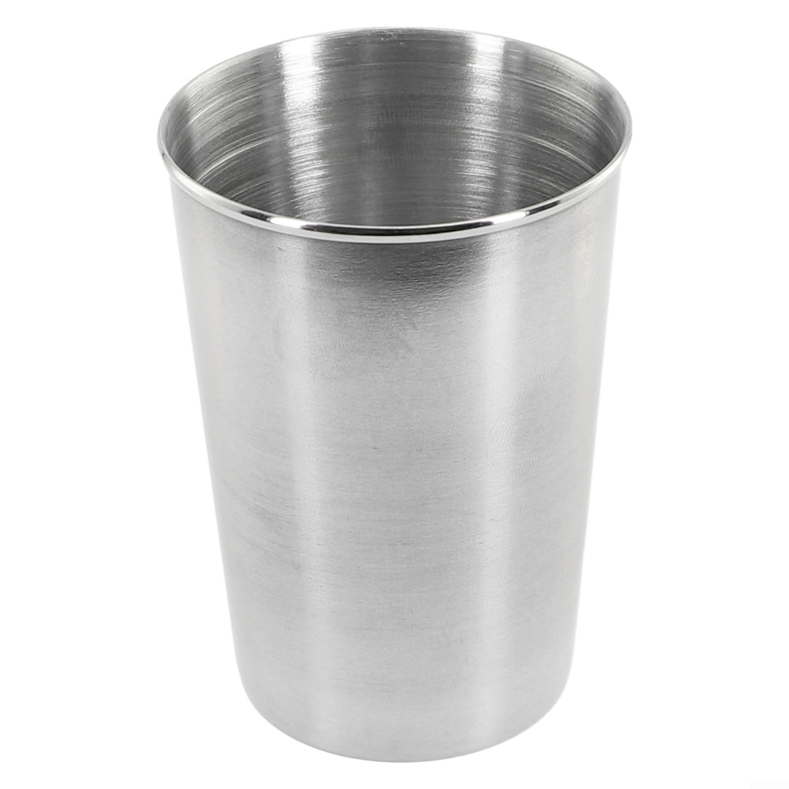 Stainless Steel Cup 30 70 180 320ml Single Wall Drinkware for Cold Beverages Polished Finish with Stable Wide