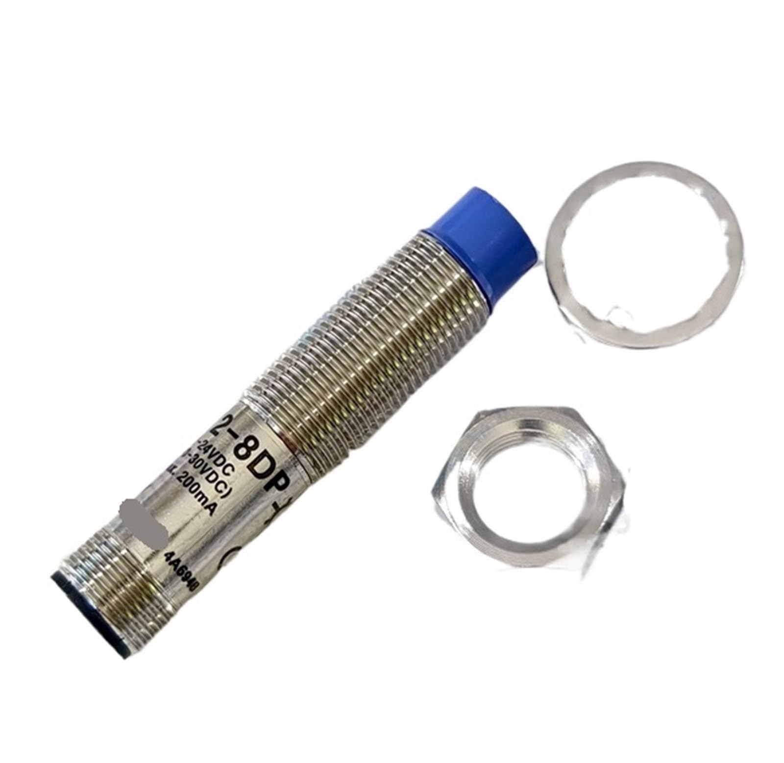 XDDQWSWA 1PC PRDCM12-8DP or -8DN Inductive Proximity Switch 8mm Sensing PNP NO 12-24VDC(PRDCM12-8DN NPN NO)