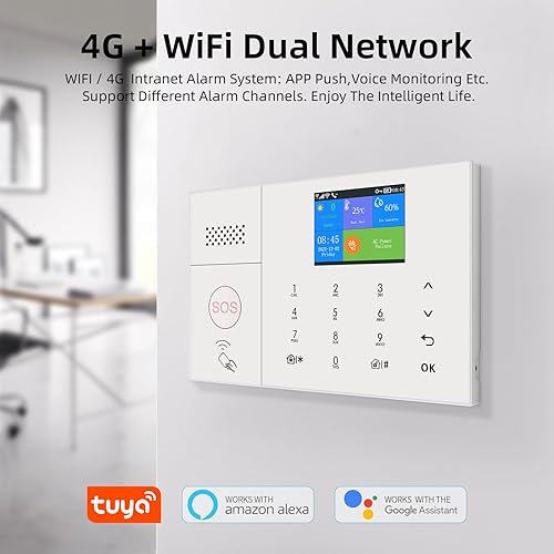 Miniatura 4 de Controles remotos para kits de alarma de seguridad para el hogar, controles remotos inalámbricos (2 piezas)