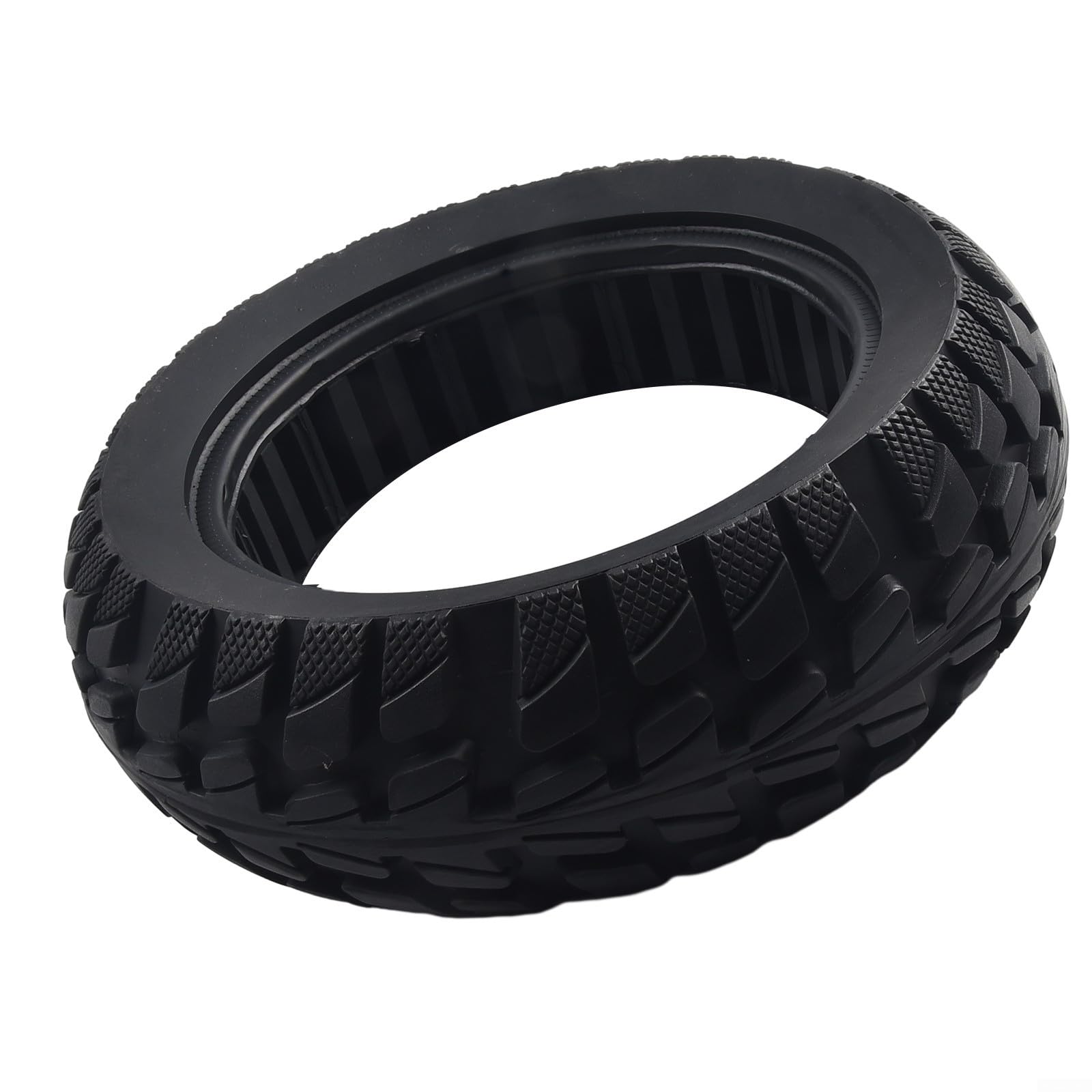 10x2.70-6.5 Solid Tire for electric scooters, Balance car, Electric Scooter 10 inch Tubeless Tires, Puncture-Proof, Explosion-Proof, Anti-Skid, Wear-Resistant, Scooter Tire Replacement