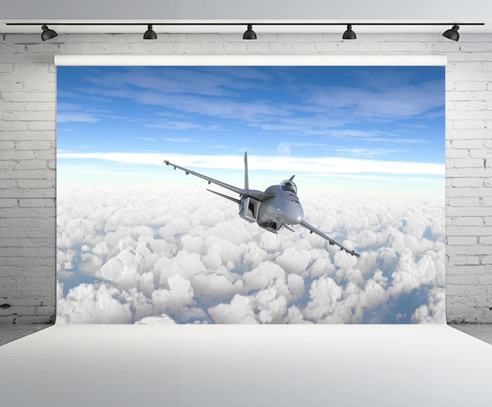 Military Backdrop 7x5ft Fighter Jet Backdrop - Military Aircraft Photo ...