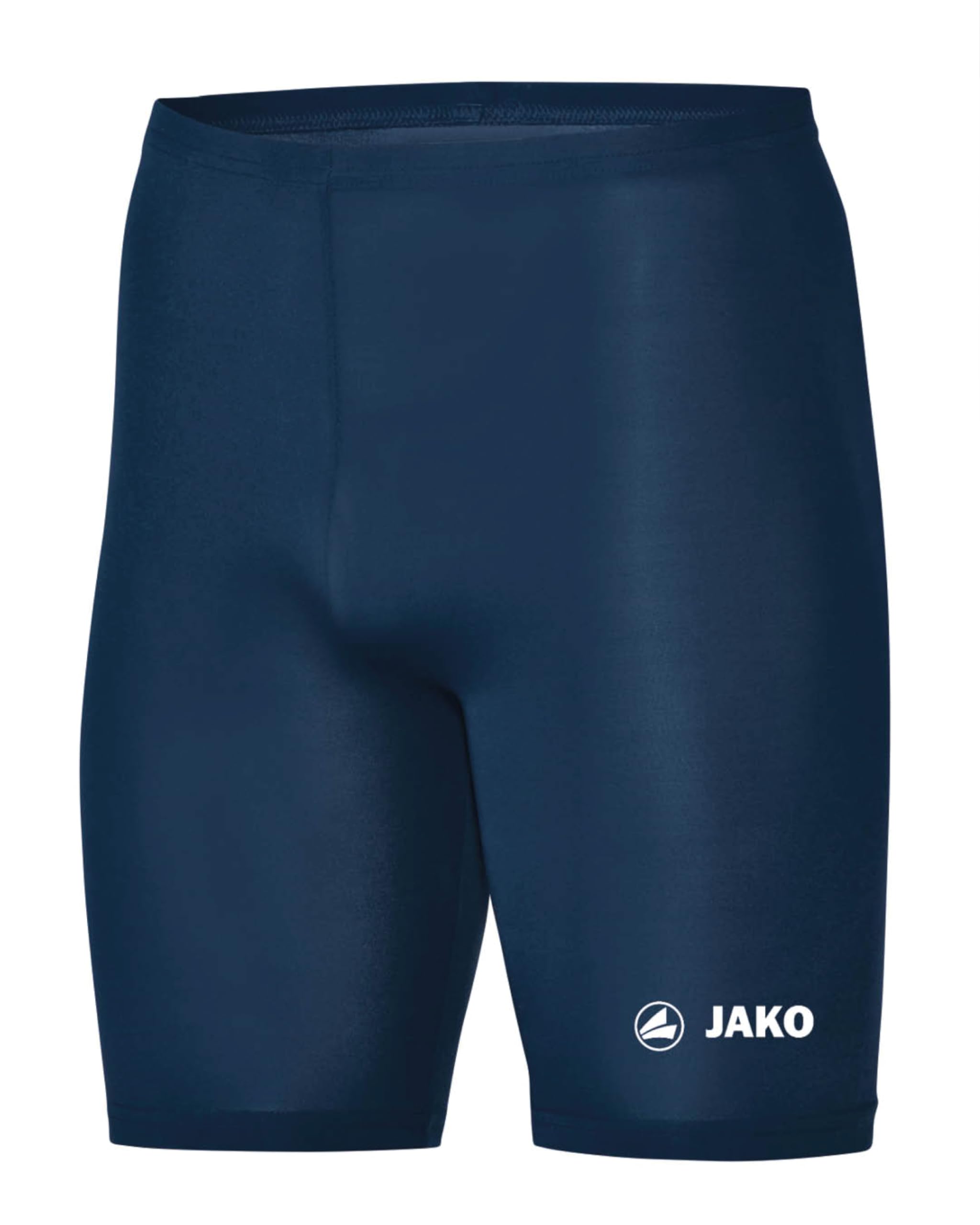 JAKO Children's Tight Basic 2.0 Elastic Cycling Shorts Made of Polyester, Cycling Shorts Children with Elastic Waistband, Thermal Trousers Navy