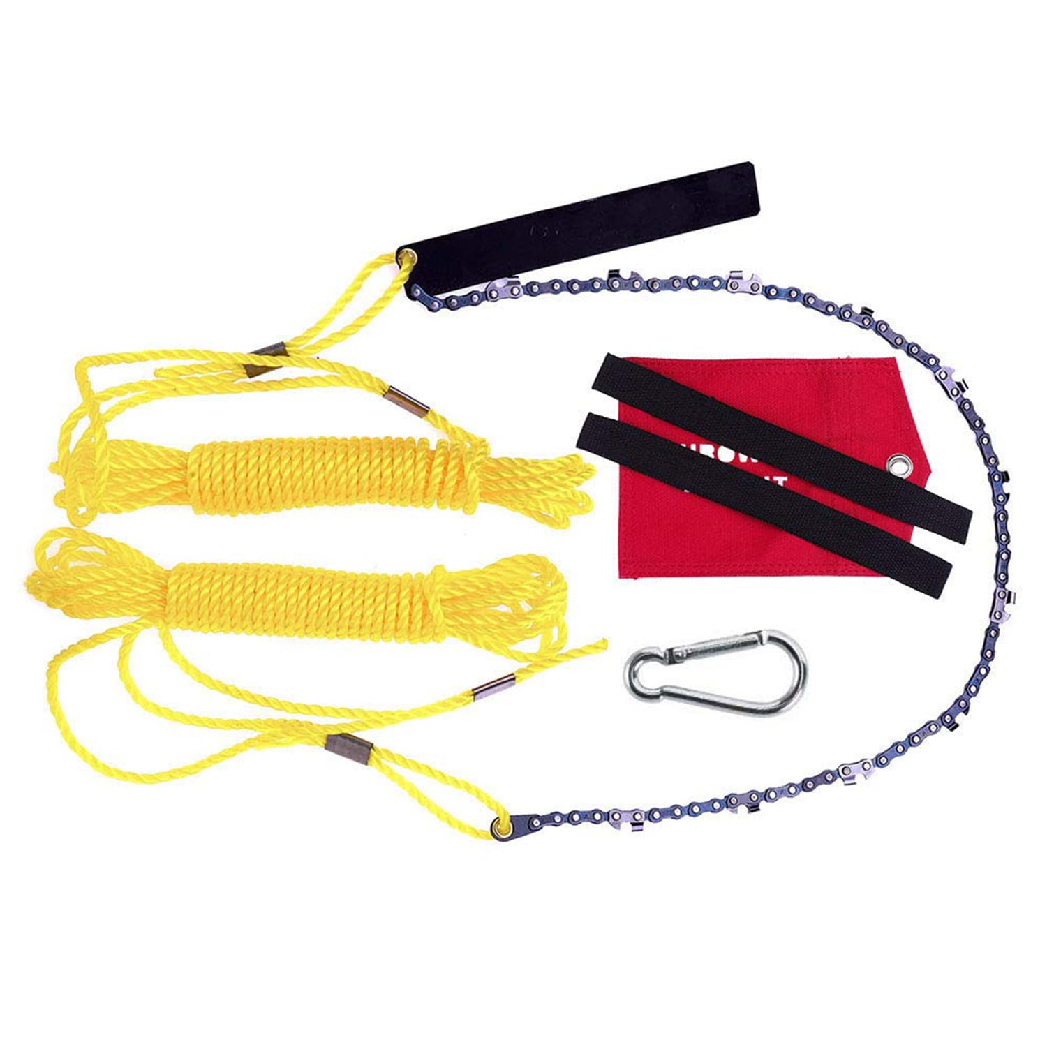 Hand Chainsaw,Pocket Chainsaw,Camping Saw,Pocket Chainsaw 24 Inch Long Chain for Survival Gear, Camping, Hunting, Tree Cutting or Emergency Kit