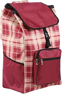 SH-gwtc Shopping Cart Bag/Trolley Replacement Bag, Oxford Cloth Waterproof Storage Bag 48L (Size: 36x23x58cm)