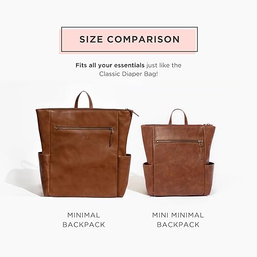 Miniatura 5 de Freshly Picked Mini mochila para pañales mínima Ambar Mochila