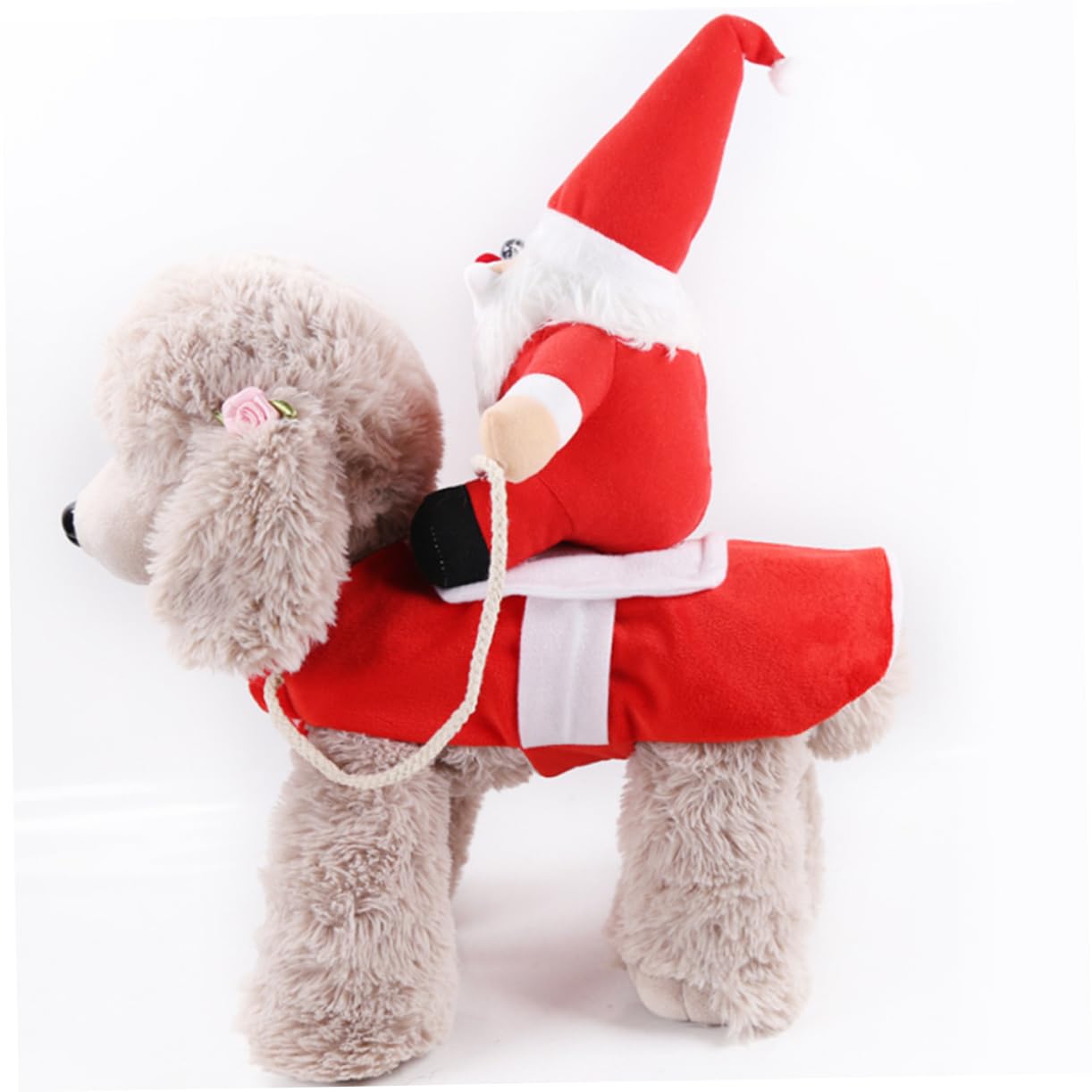BESPORTBLE 3 Pz costume cosplay per la festa costume cane natale vestitino natale cane inverno del cane costume giacca natalizia per cani abbigliamento Prodotti per animali Maglia