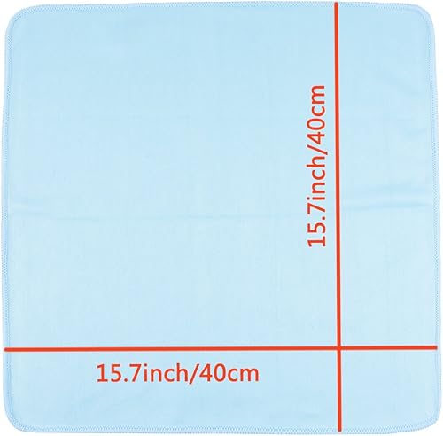 Vista 21 de Paño de pulido de microfibra sin pelusas, trapos de pulido para copas de vino, platos de ventana, automóvil, electrodomésticos, espejos, pantallas