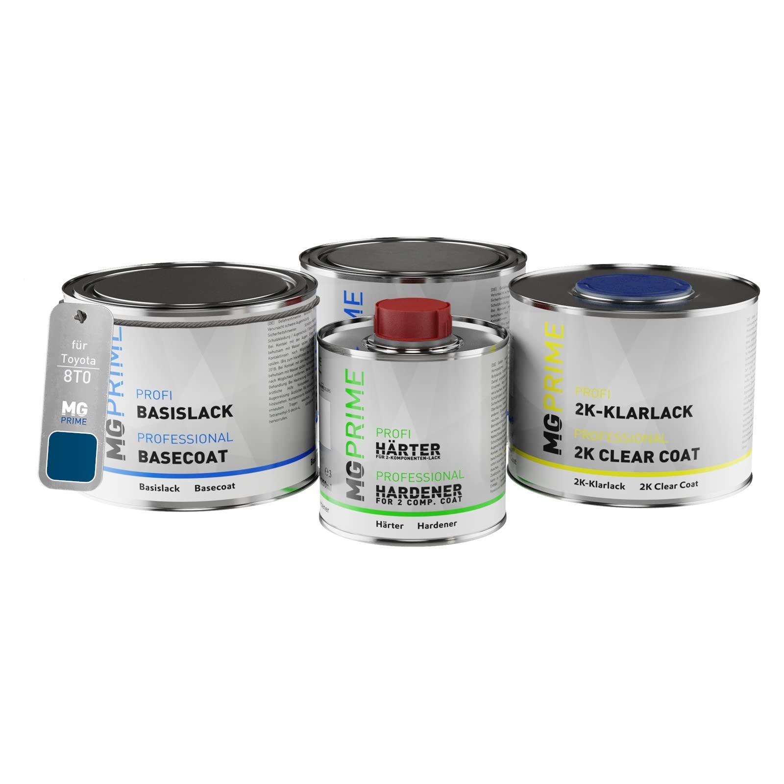 Spectral Paints 8T0 Blazing Blue Metallic Spray Paint With Primer & Clear Coat