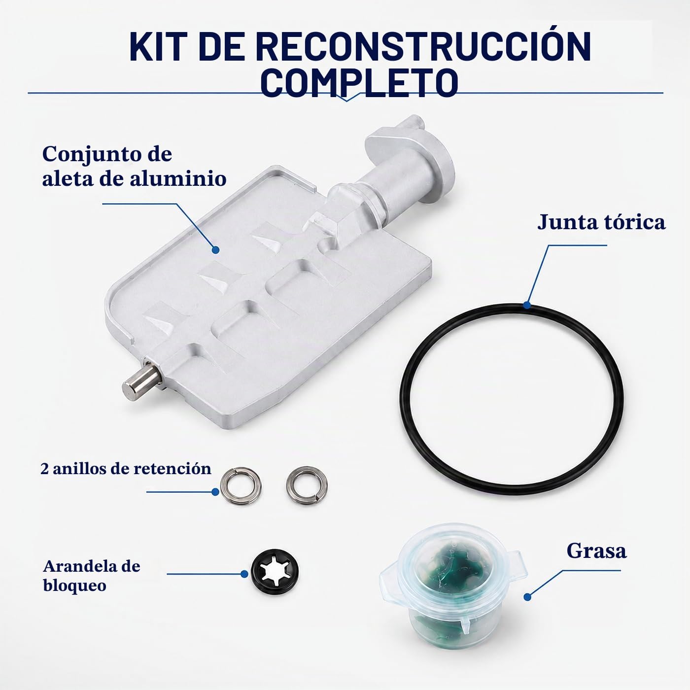 Reparación Kit de Válvula DISA para Automóviles, Lmq1698 Motor Disa Kit de Reparación Y Reconstrucción de Discos de Válvulas de Aluminio M54 3.0, para E36 E39 E46 E53 E60 E65 E66 E83 E85