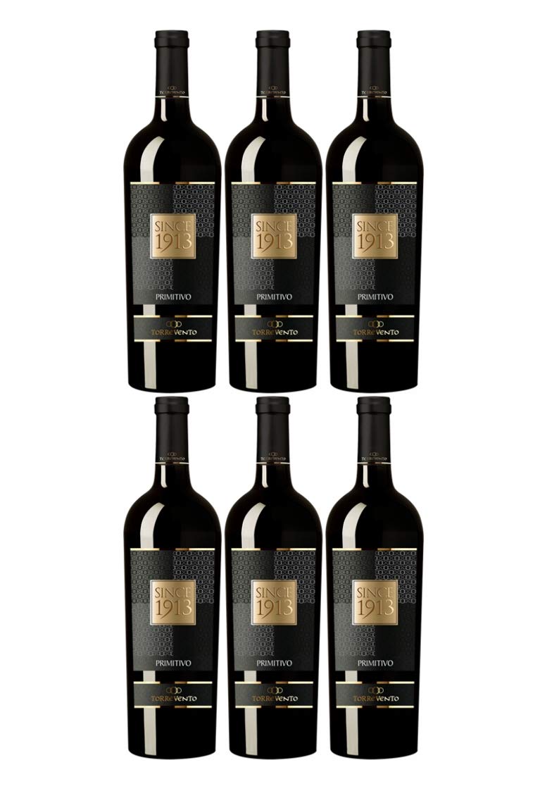 Torrevento Since 1913 Primitivo Puglia Rosso 2015 (6er Vorratspaket)