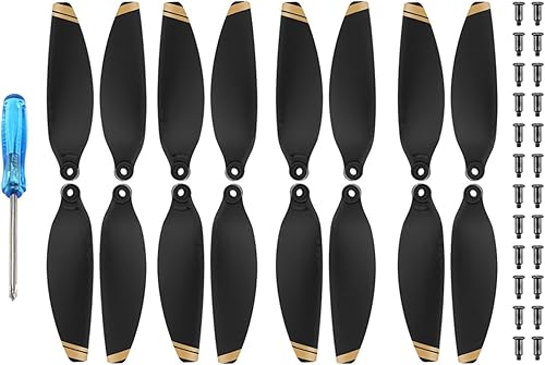 Miniatura 9 de 124 pares de hélices de bajo ruido para DJI Mavic Mini 2Mini SE Drone Hélices ligeras portátiles de peso ligero accesorio de alas de drone (color
