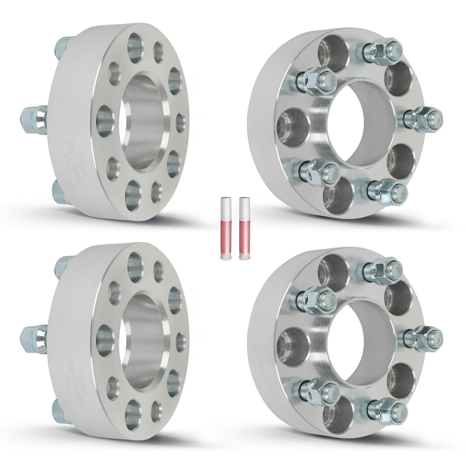 OCPTY 4PCS 5x115 to 5x115 Wheel Spacers 1.5" Wheel Adapters 14x1.5 Studs 71.5mm Center fit for 2005-2022 for Chrysler for 300/2008-2022 for Dodge for