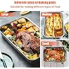 Menax - Plat à Four avec Poignées - Rôtissoire en Acier Inoxydable