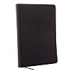 Holy Bible: New King James Version, Charcoal Leathersoft, Value Thinline, Red Letter Edition Imitation Leather – Large Print, January 30, 2018