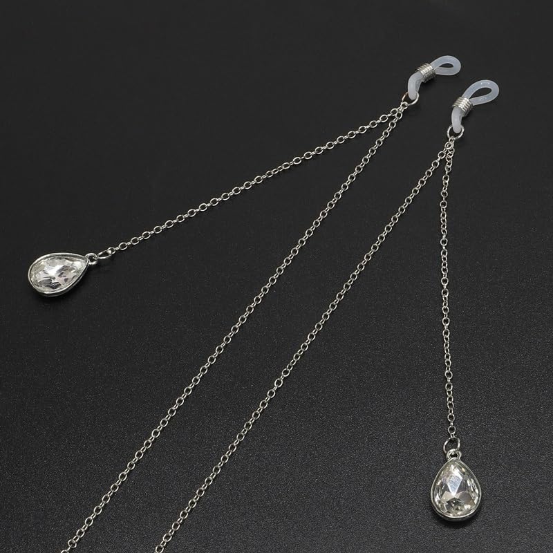 Chaîne lunettes pendentif goutte empêche la chute des montures - 3