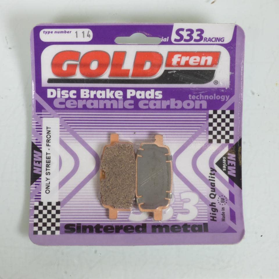 Plaquette de frein Gold Fren pour Sinnis 50 Falcon résout les bruits au freinage