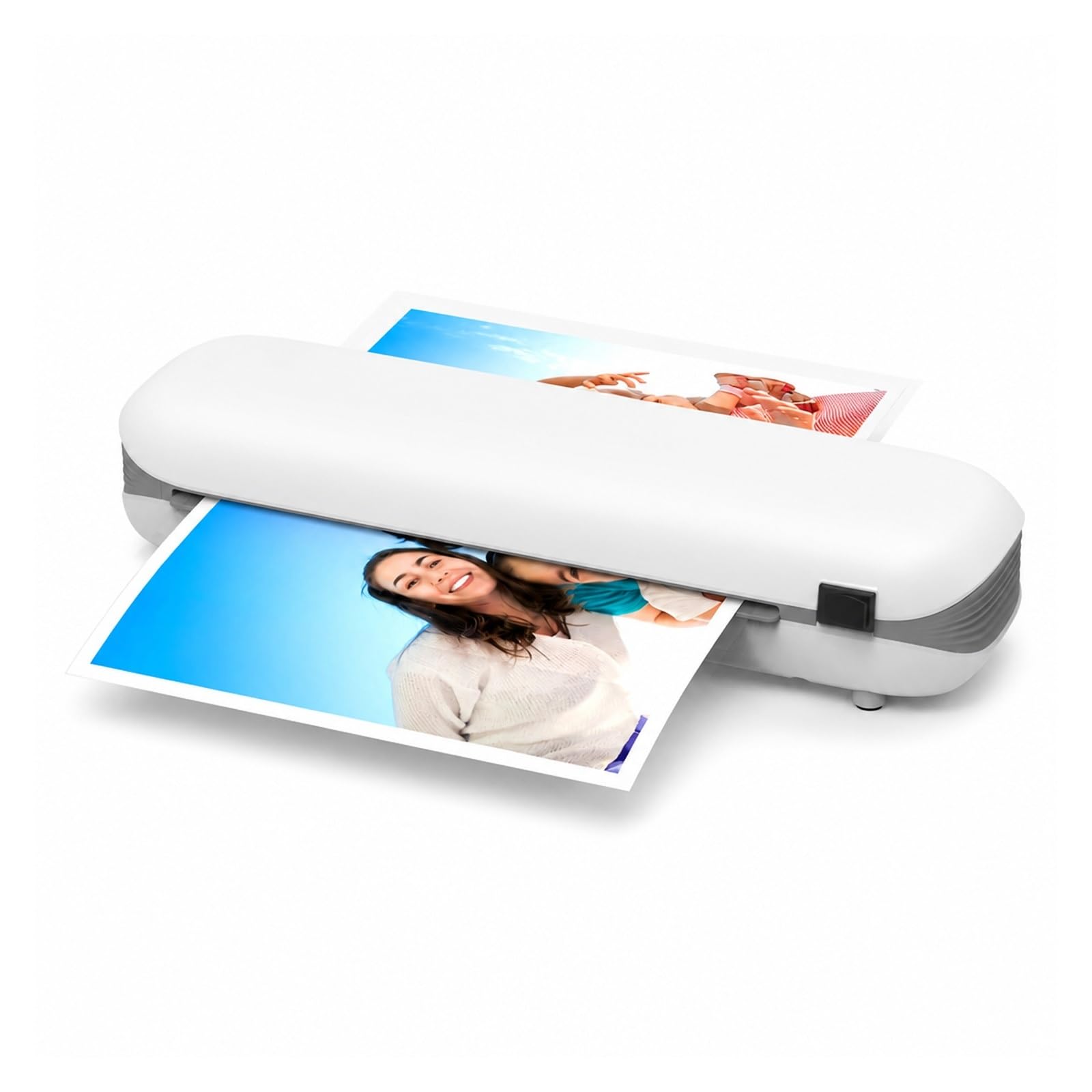 Laminiergerät, A4 Laminiergerät 9 Zoll Thermolaminator für Zuhause,Büro | Kalt- Und Warm-Desktop-2-Rollen-System, 230 Mm Eintrittsbreite