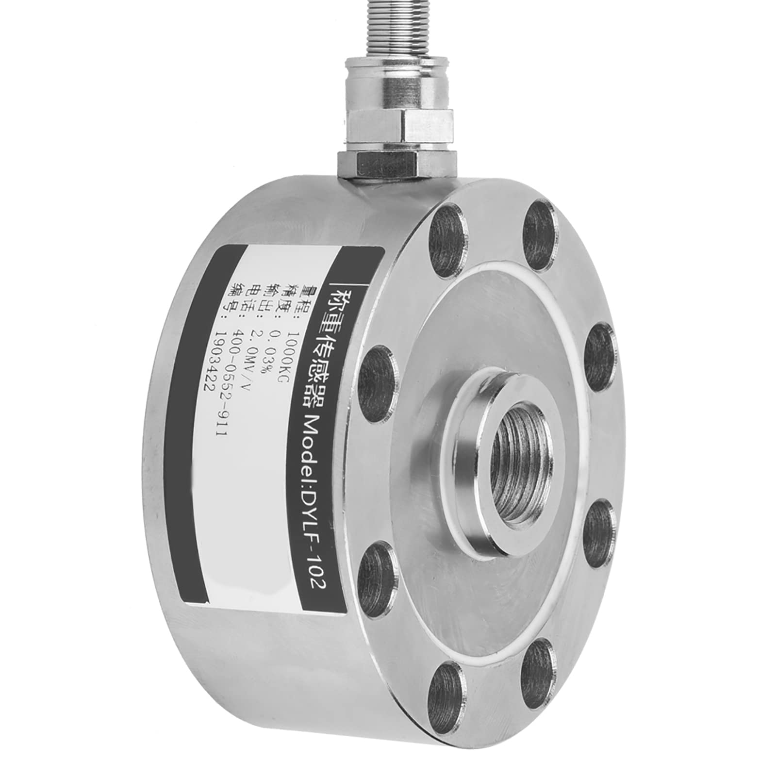 Celda de carga tipo radio DYLF sensor de pesaje 102 varilla de tracción para balanza industrial transductor de tensión y presión 0 a 1000 kg