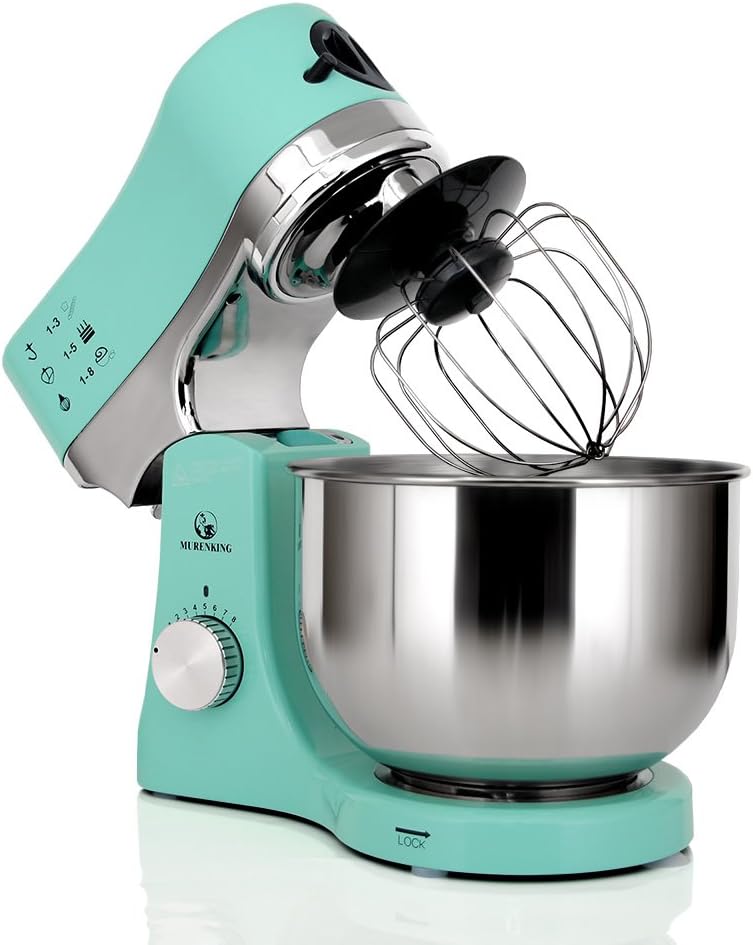Stand Mixer MK50G 650W 5-Qt 8-Speed Tilt-Head Kitchen Electric Food Mixer (Green)