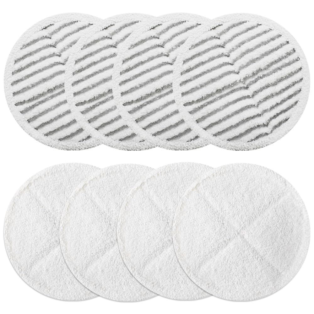 Photo 1 of BeiLan Spinwave Mop Pads Fit for Bissell Spinwave 20399 23157 23159 2039A 2124A 20393 2039T 2039W 20391 20395 2307 2315A Soft Scrubby Pads for Hardwood Floor Cleaning Replacement Pads(8Pack)