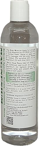 Miniatura 2 de Aceite de magnesio transdérmico  Cloruro de magnesio líquido puro hexahidrato, fabricado con minerales antiguos magnesio, rápida absorción a través