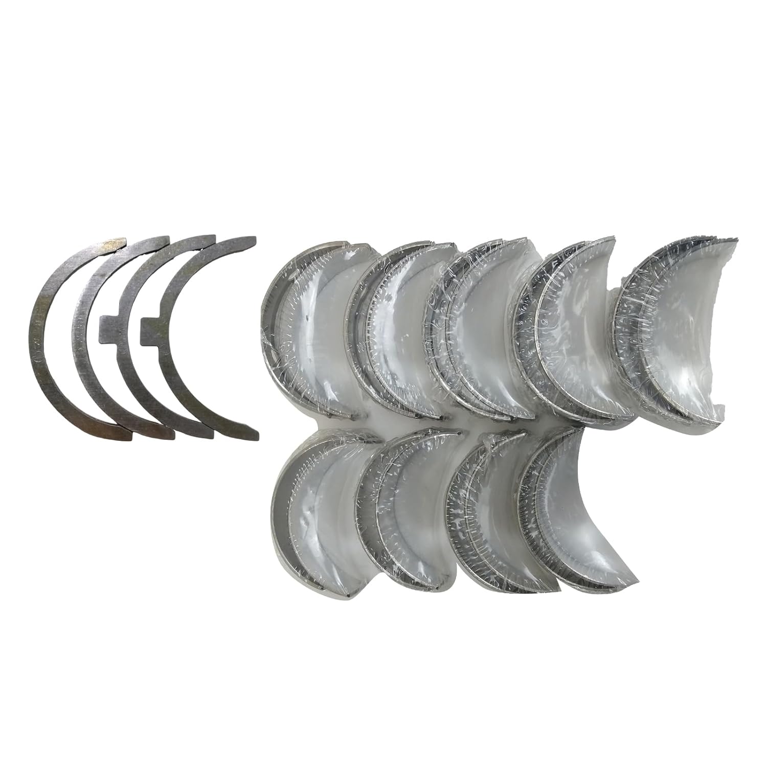 S4D102E-1 Bearing Thrust Washer Set for Komatsu S4D102E S4D102E-1 S4D102E-1D-2 S4D102E-1E-2 Engine Excavator PC100-6 PC120-6 PC130-6