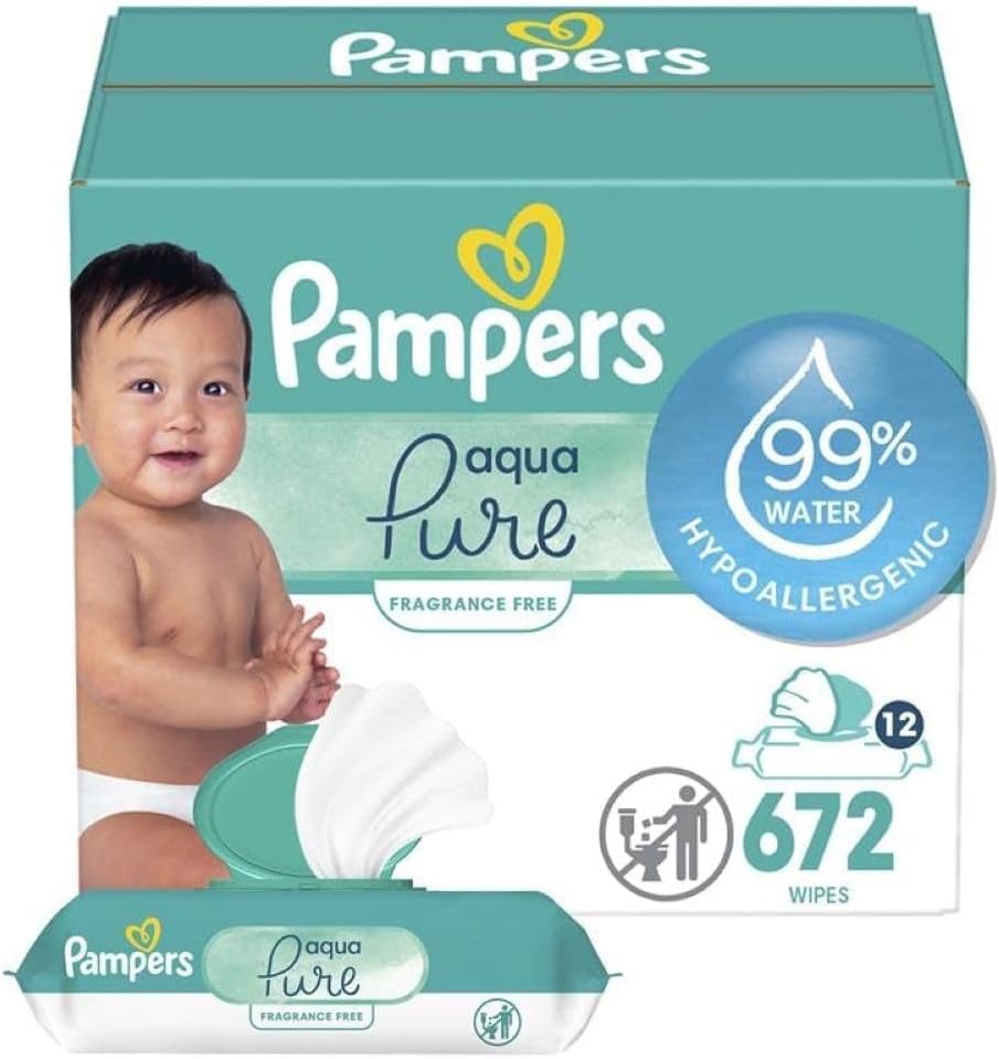 Pampers Baby Wipes Aqua Pure