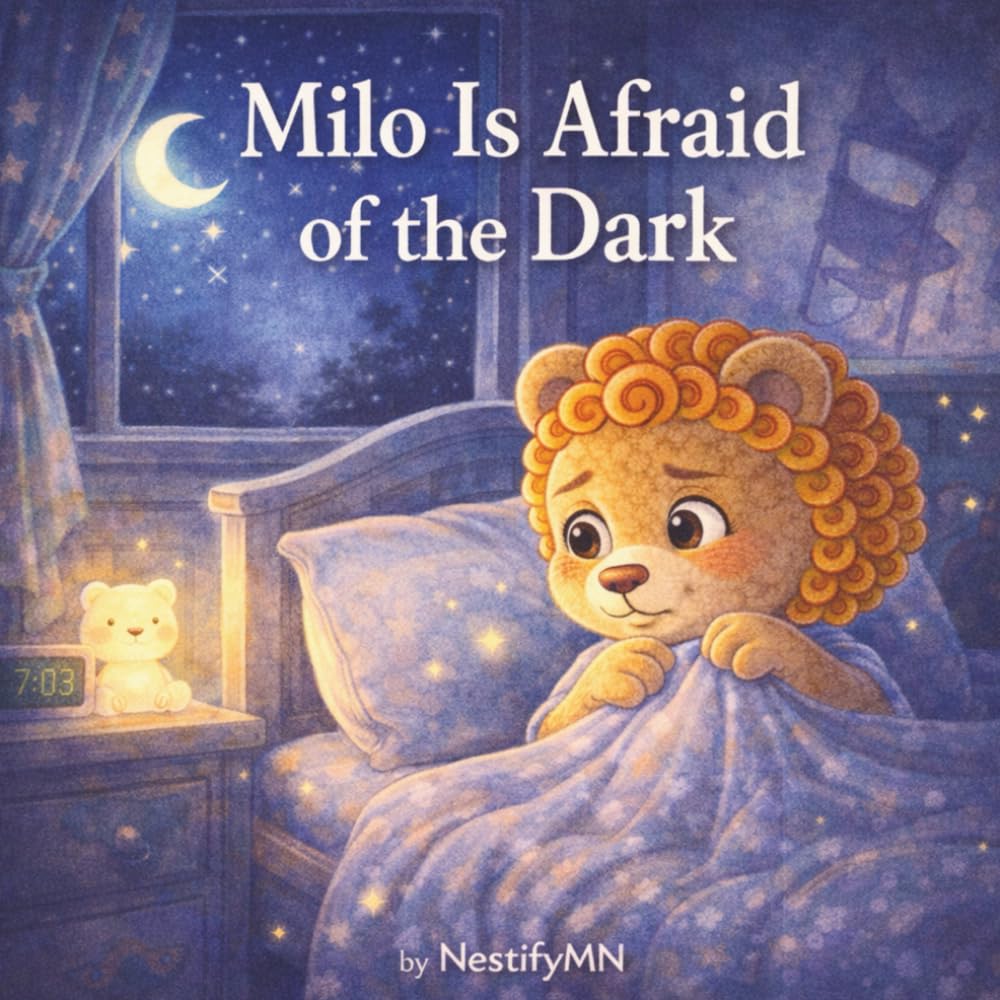 Milo Is Afraid of the Dark: A Gentle Story to Help Kids Overcome Fear of the Dark (Milo Emotional Skills Series)