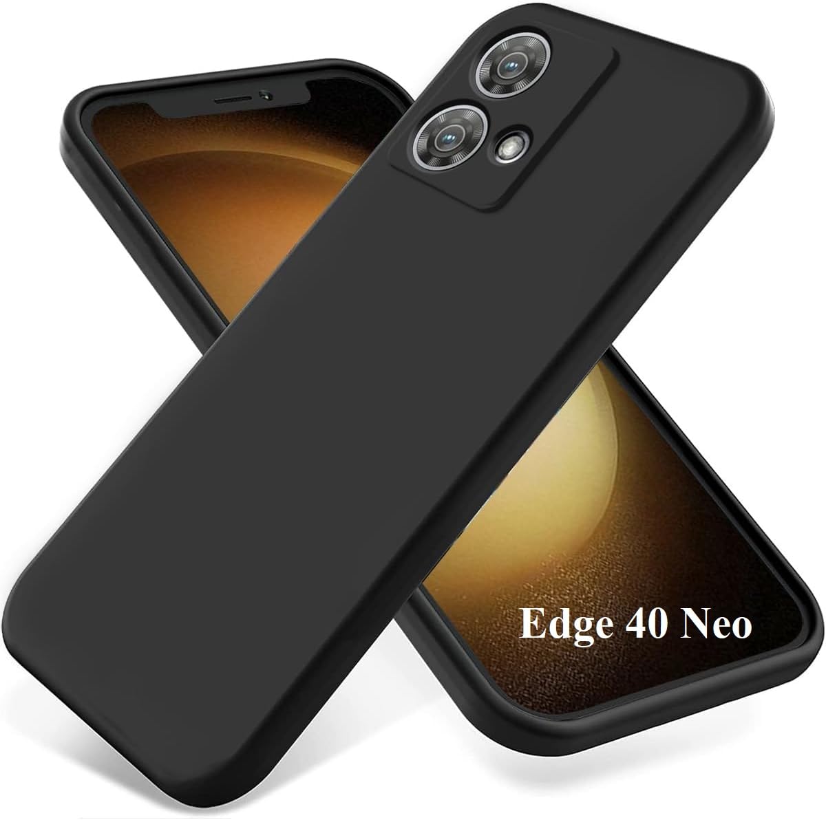 ZubitechCase for Motorola Edge 40 Neo Case Soft TPU (not for Edge 40) Ultra-Slim Stylish Protective Cover Anti Drop Cover for Motorola Edge 40 Neo Phone Case