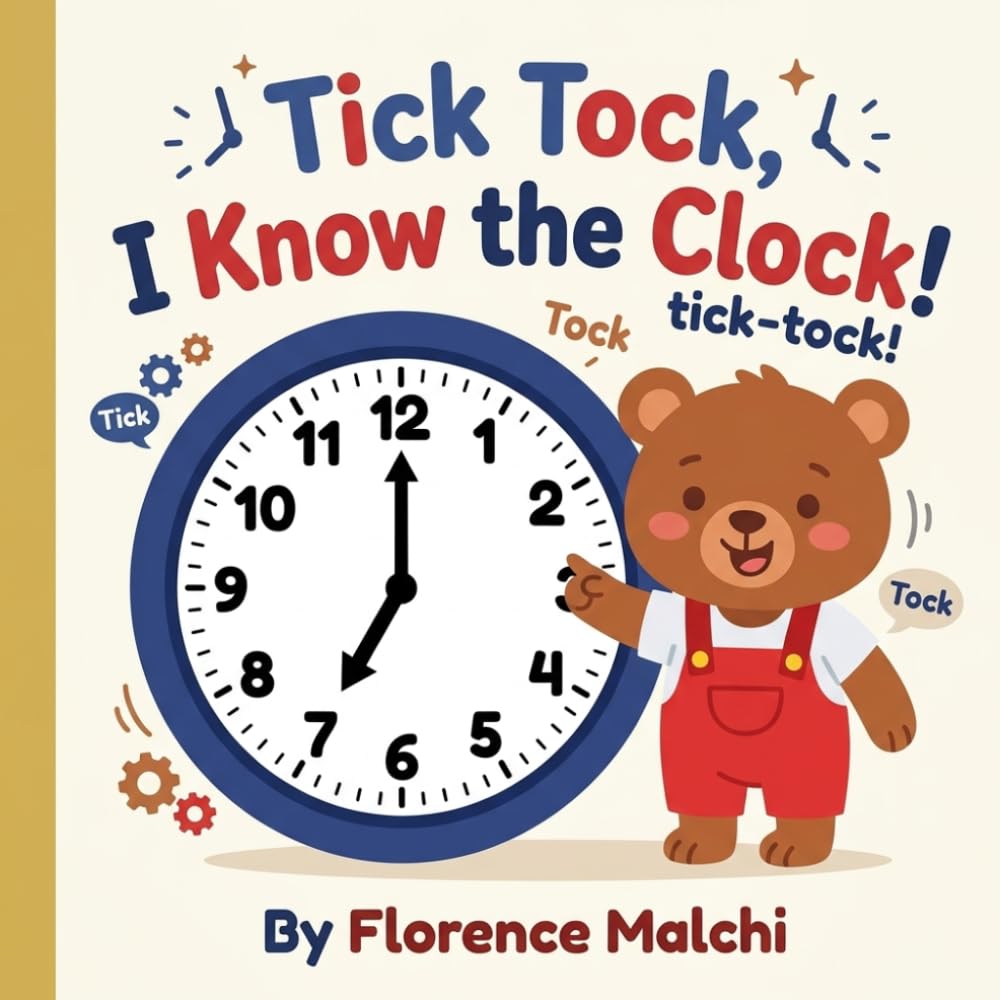 Tick Tock, I Know the Clock!: A Fun Daily Routine and Time-Telling Book for Kids