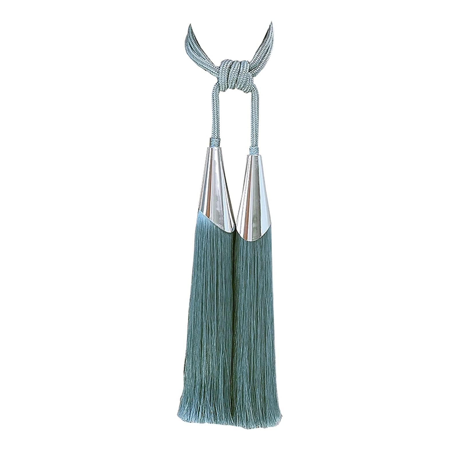 Lot de 2 Attaches de Rideaux à Suspendre, Boules, Crochets de Rideaux, Sangles de Bandage, Bretelles, Pompon, Boucle de Cravate, décoration d'intérieur (2 pièces 79 cm) (3 79 cm)