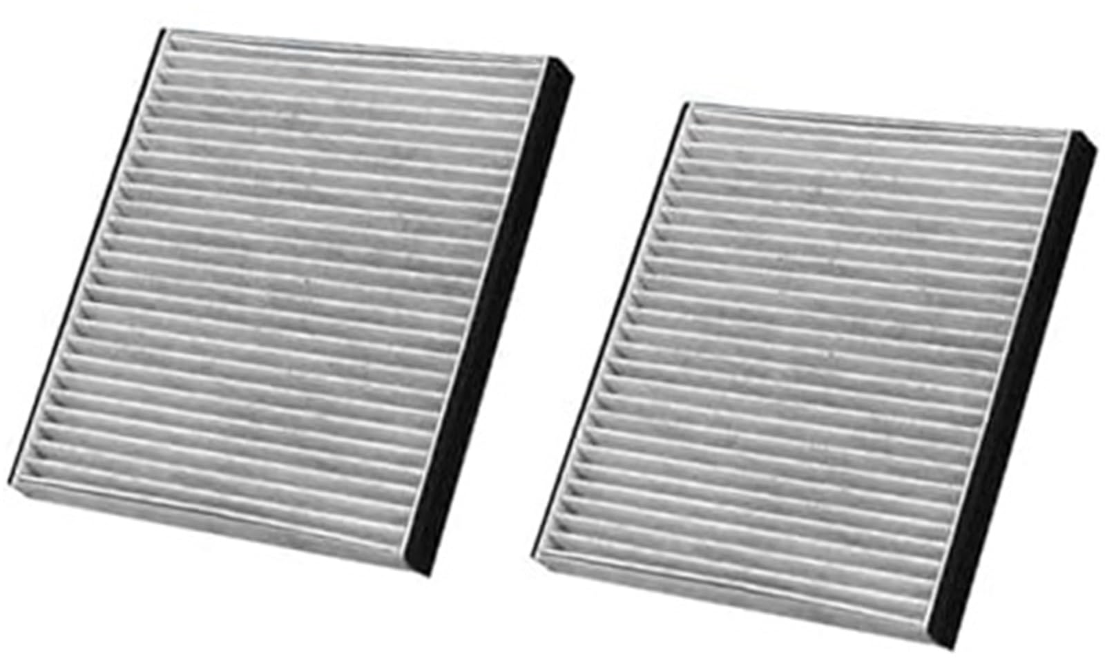 Rynplex Black 2Pcs Activated Carbon Cabin Filter Activated Carbon Cabin Fiilter, For Toyota For Avalon 2000-2004 Cf10132 87139-06030 87139-32010 87139-Yzz05(Black 2Pcs)