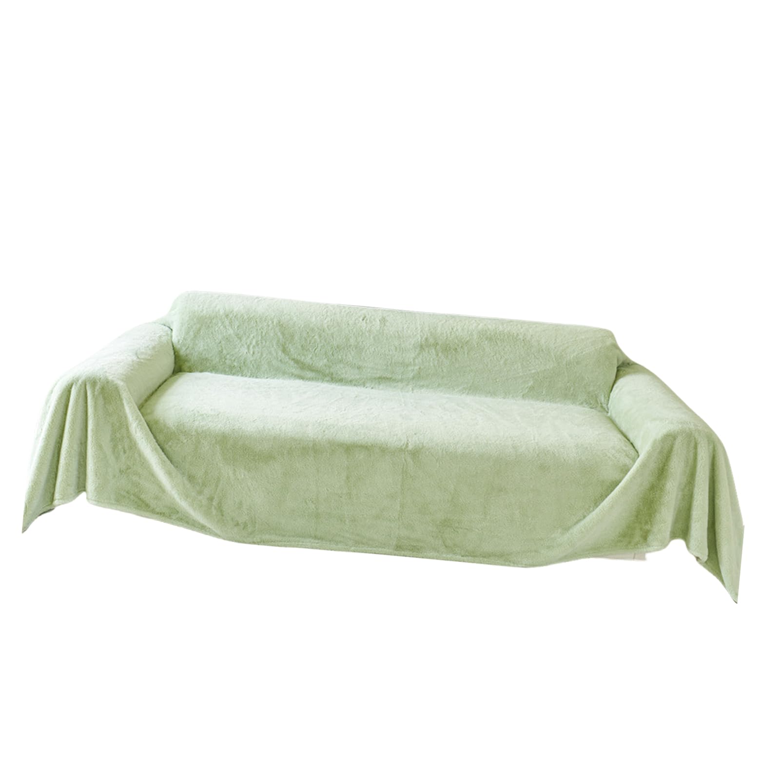 Jazuaiao Luxurious Soft Plush Sofa Blanket, Slipcover Couch Throw Covers Easily Care Slip Resistant Couch Covers Sofa Protections Antislip Protectors