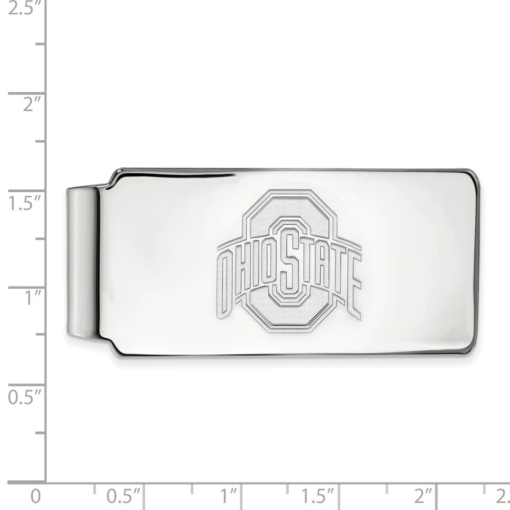 Ohio State Buckeyes Logo Money Clip (Sterling Silver)