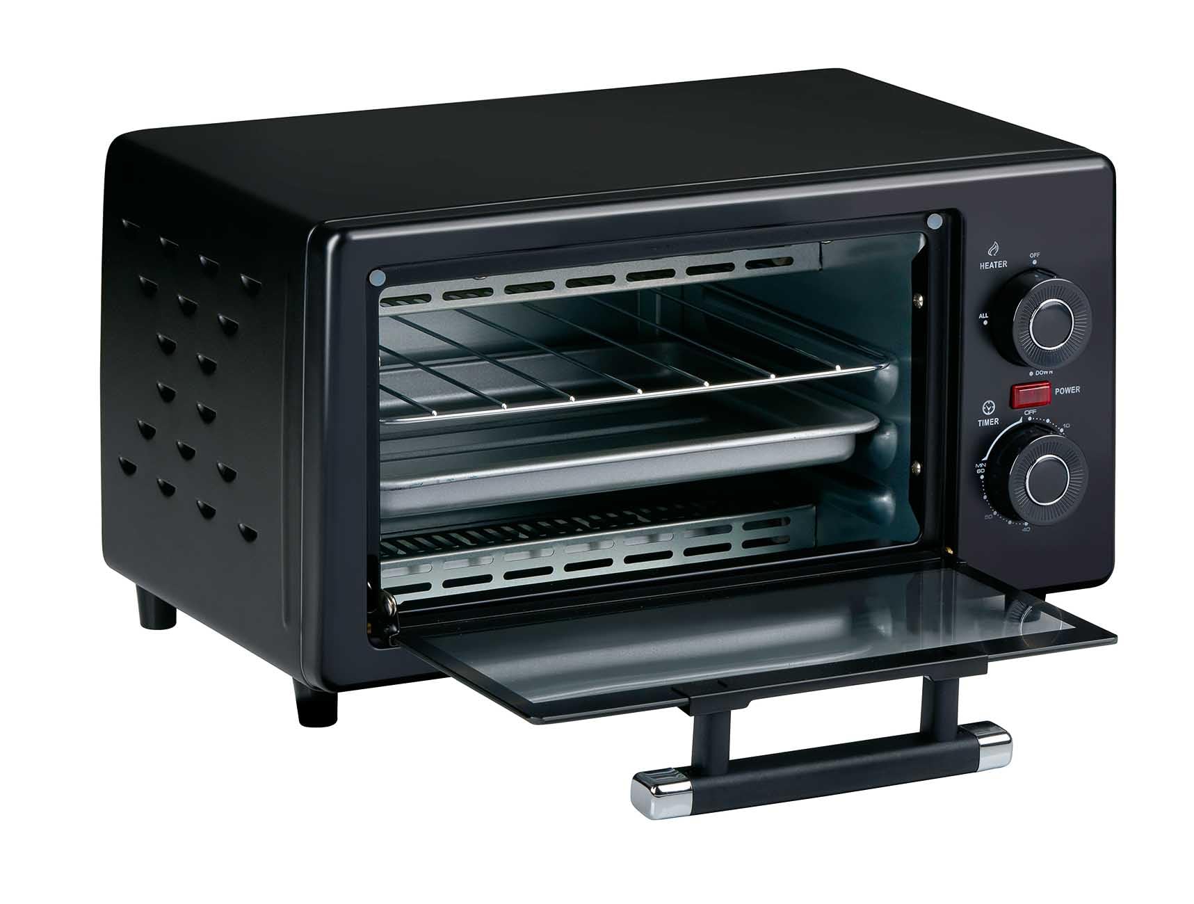 All Ride Mini Four Electrique 24 Volt Via L'Allume-Cigare - pour Camions, Camping-Cars ou Bateaux - 300 Watt - 9 Litre - INOX, Noir
